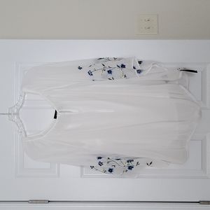 3x Bell sleeve sheer blouse by Alyx